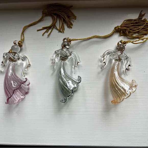 Lenox glass angel ornaments - Picture 4 of 5